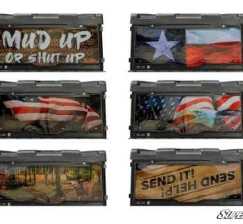 Polaris Ranger XP 1000 Printed Rear Windshield