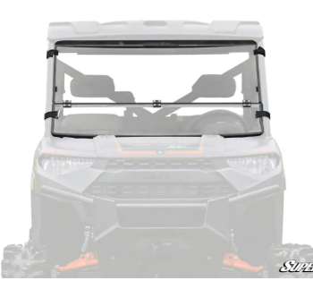 Polaris Ranger XP 900 Scratch Resistant Flip Down Windshield
