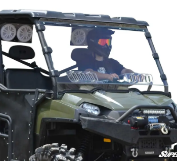 Polaris Ranger 800 Scratch-Resistant Vented Full Windshield