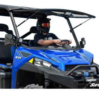 Polaris Ranger XP 570 Scratch Resistant Flip Windshield