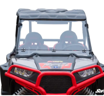 Polaris RZR 900 Scratch-Resistant Flip Down Windshield