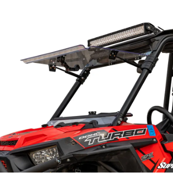 Polaris RZR Scratch Resistant Flip Windshield